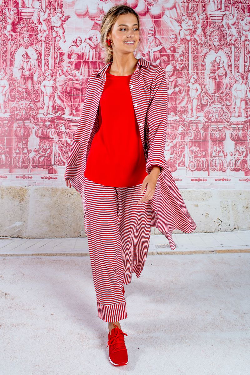 TOP COLLAR SHIRT
								, 			TAKE CREPE TOP
								, 			PULL STOP PANT