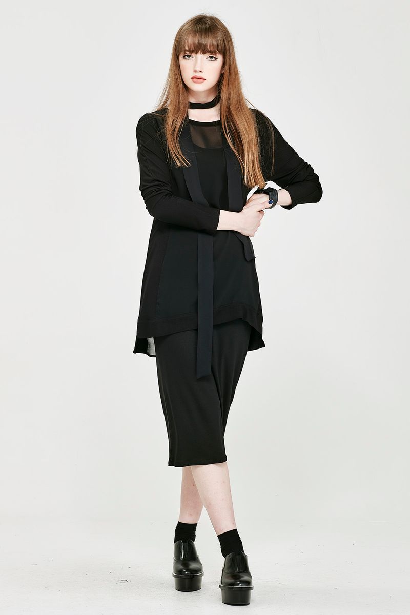 'Lonely At The Top' Top
								, 			'Miss Knitty' Dress