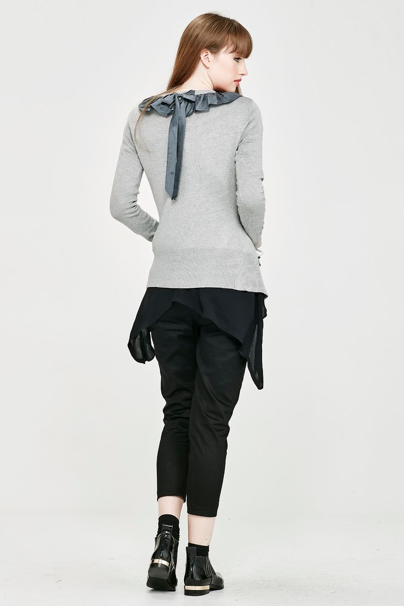 'Bow Back' Cardi
								, 			'Walk Of Art' Pant