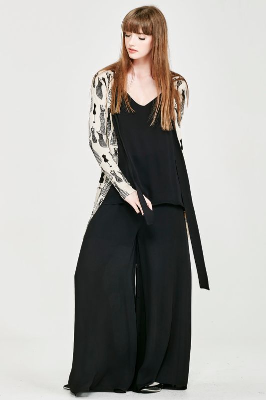 'Cardigan State' Cardi
								, 			'Mai Tie' Top
								, 			'Palazzo Please' Pant