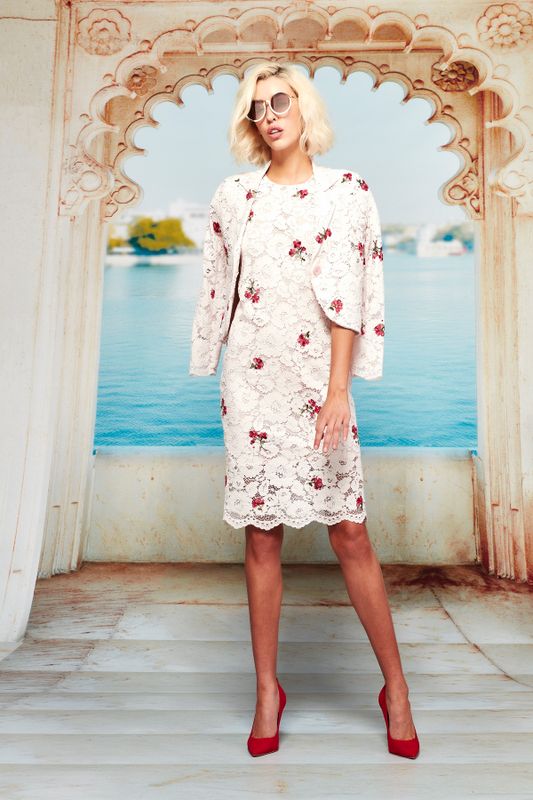 									YOU SHIFT ME DRESS
								, 			FIRST LACE JACKET
			