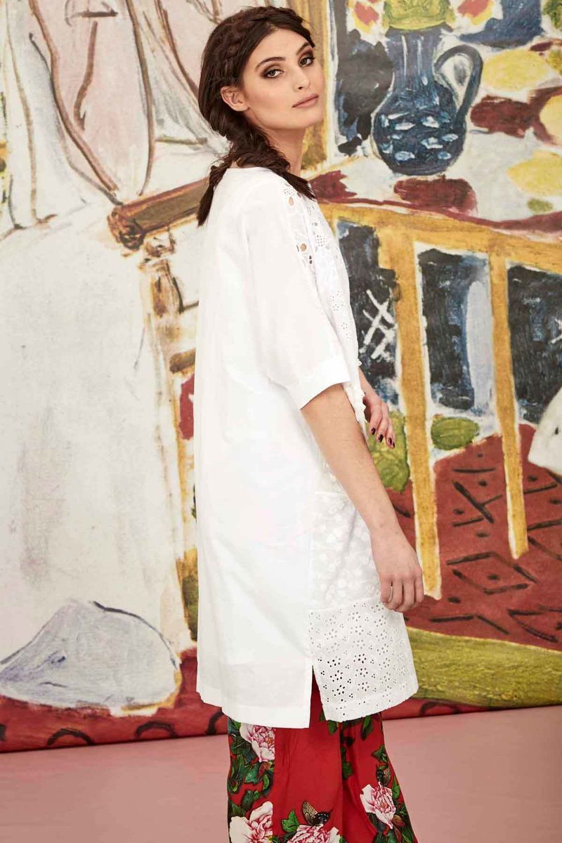 WASH AND SQUARE DRESS
								, 			SLOUCH POTATO PANT