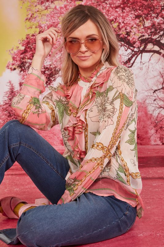 ABSOLUTELY FRILLED BLOUSE