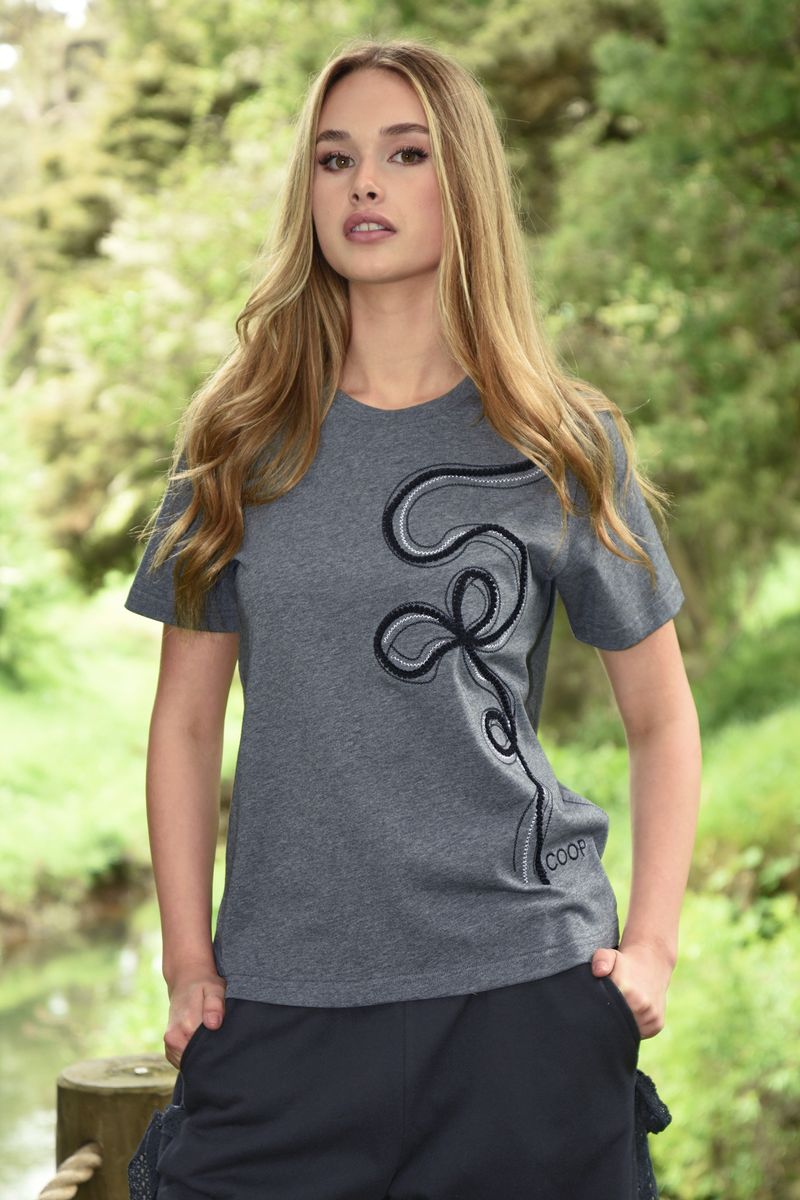 GO WITH THE BOW T-SHIRT