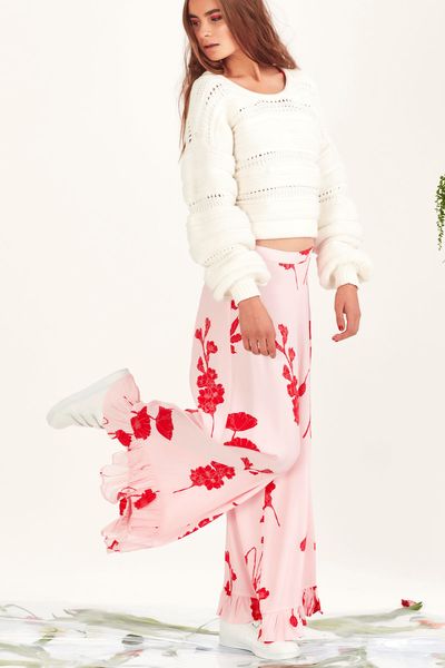 CULOTTE LIKE LOVE TROUSER
								, 			GET USED TI KNIT JUMPER