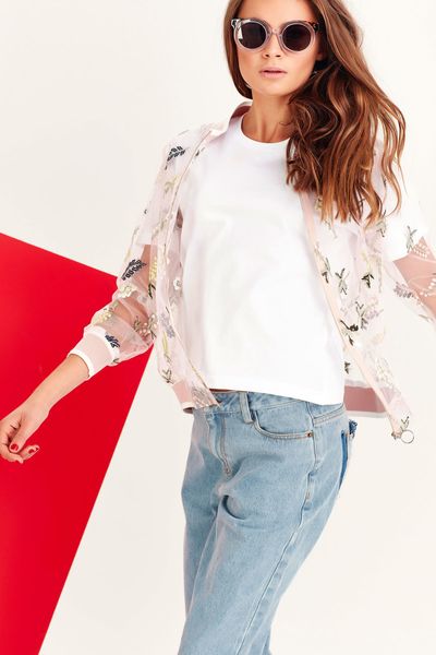 BOMBS AWAY JACKET
								, 			WEAR AND CLEAR
								, 			HOLD ON TSHIRT
								, 			FRAY IT ON ME JEANS