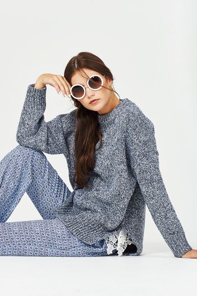 STONEHENGE 'MARLE-BONE STATION' TOP
								, 			PORTUGAL PLEASE 'PALAZZO PARADISE' PANTS