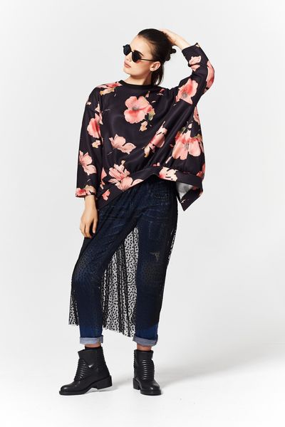 FLORAL FANTASY 'ONE HIT JUMPER' TOP
								, 			FORGET ME DOT 'READY OR SPOT' DRESS
								, 			TWENTY FOUR DENIM 'MY BOYFRIEND'S BACK' JEANS