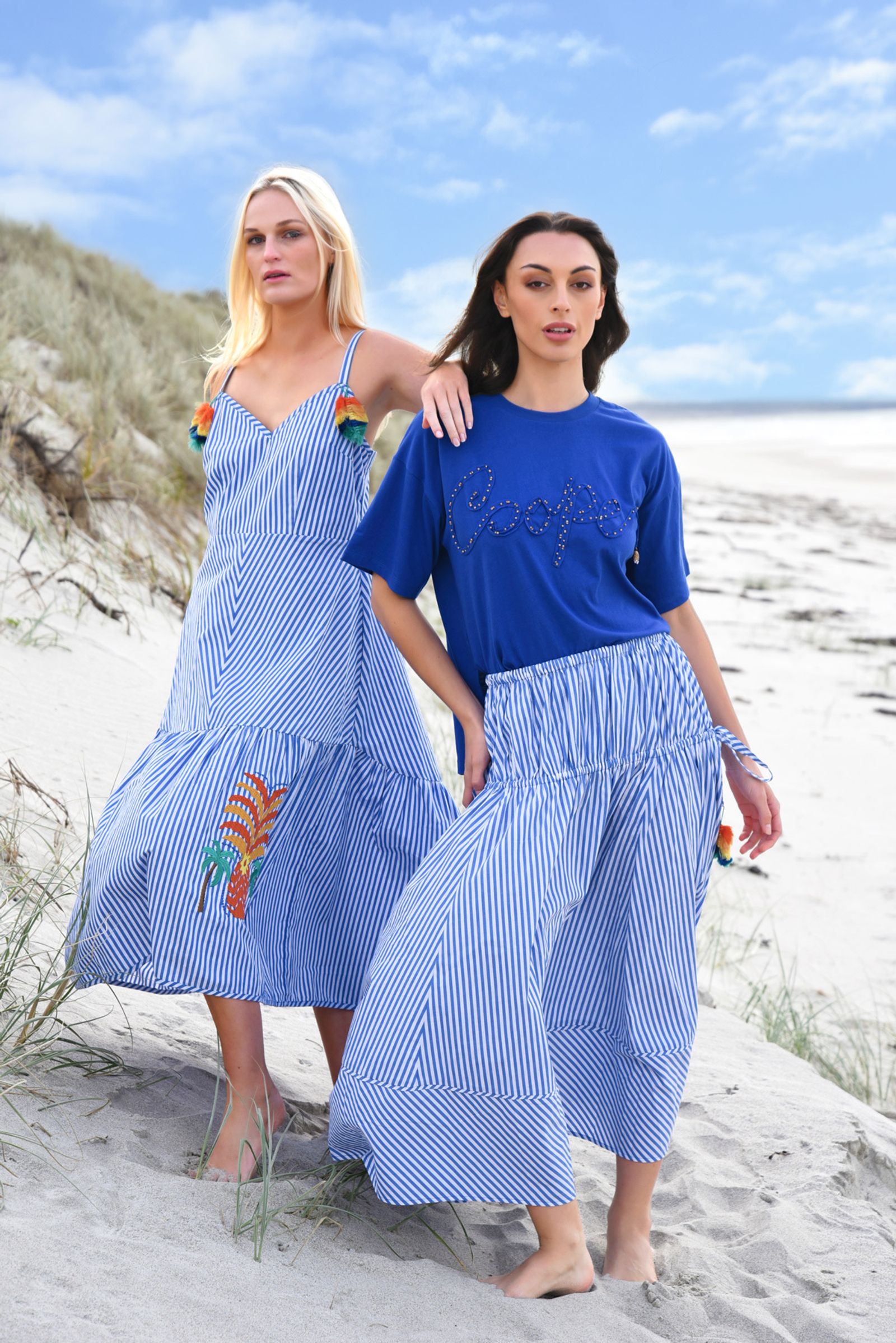 FIGURE IT OUT DRESS
								, 			END NAME T-SHIRT
								, 			ROUND TRIP SKIRT