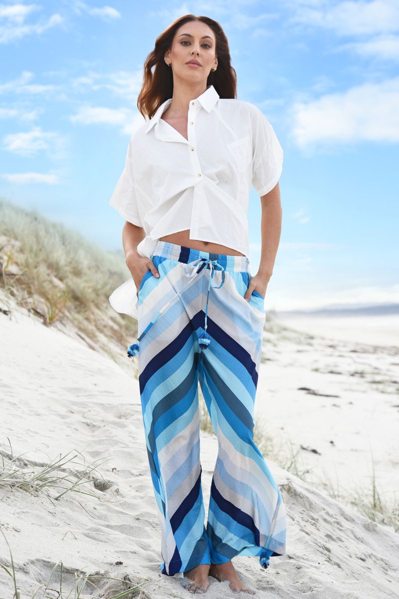 CLEAN LINES SHIRT
								, 			SEVILLE STROLLS PANT