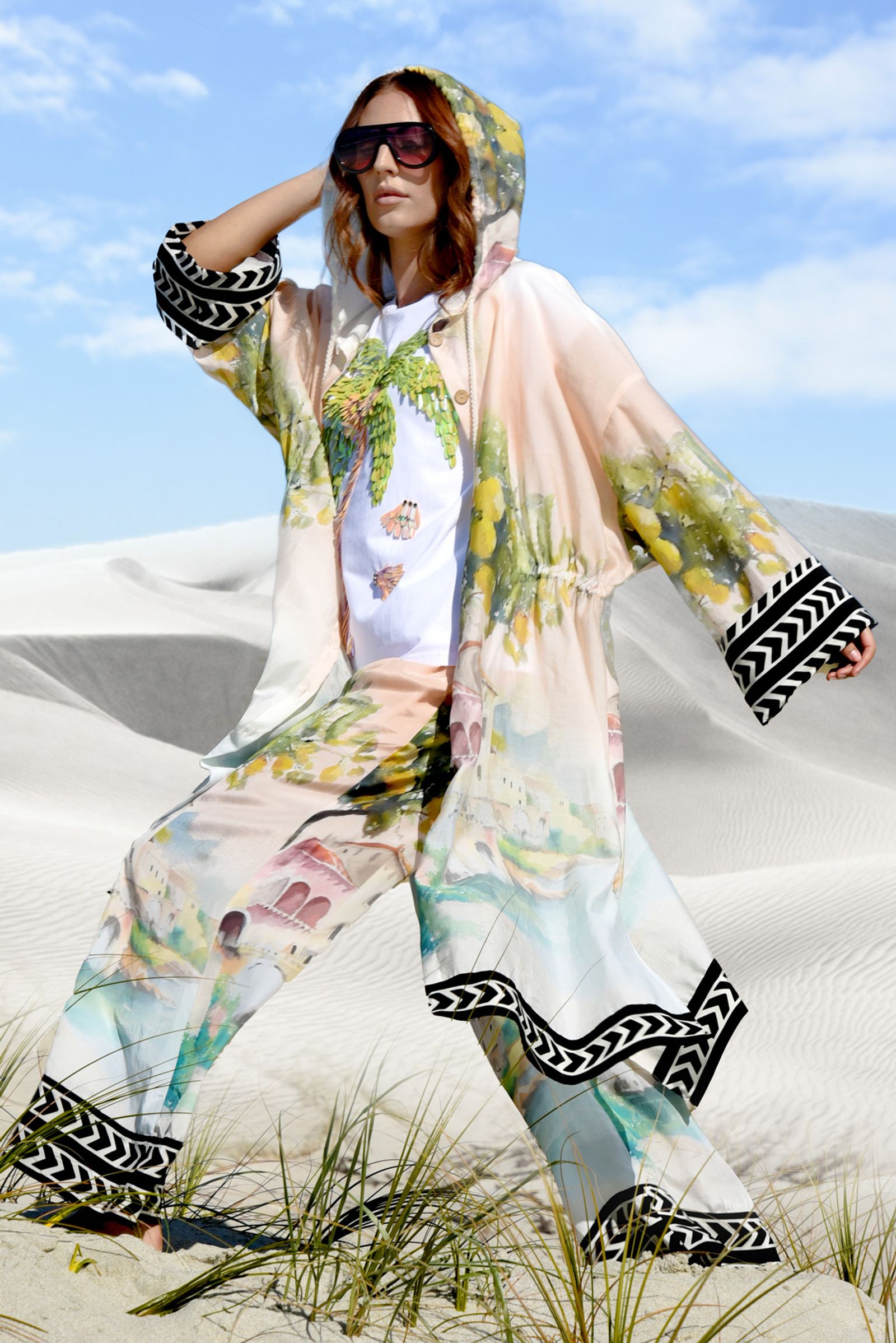 POOLSIDE PRETTY PARKER
								, 			SEVILLE STROLLS PANT