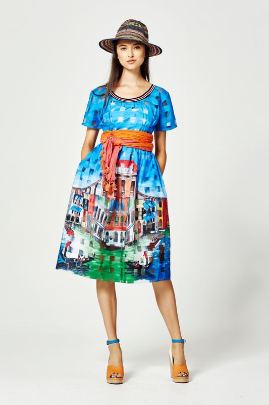 CARNIVAL OF VENICE 'THE VENICE SUMMER' DRESS