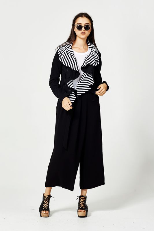 MAKE A BEE LINE 'TURN DOWN THAT JACKET' TOP
								, 			PIECES OF ME 'RUFFLE ALONG' TOP
								, 			CREPE TIMES 'PANTS FOR NOTHING' PANTS