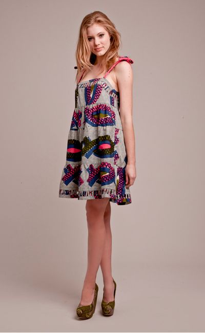 African Beat 'Tribal Ties' dress