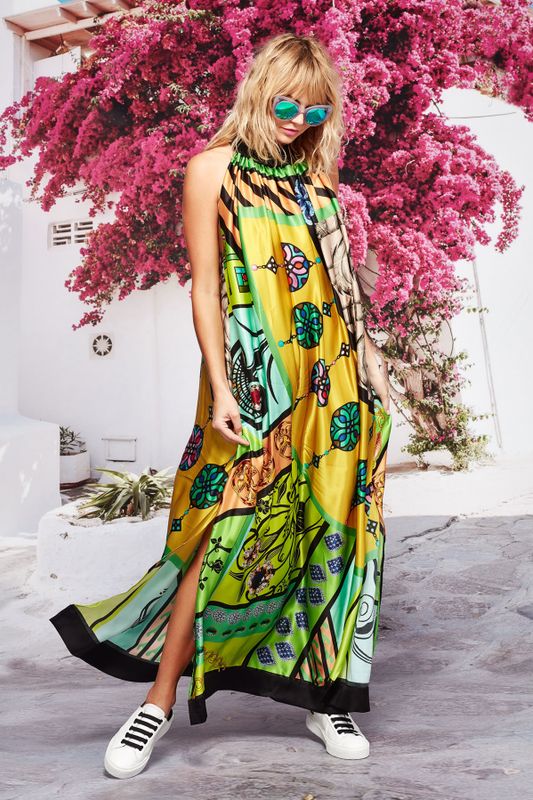 GREEN WITH ENVY DRESS
								, 			CLEAR VISION SUNGLASSES