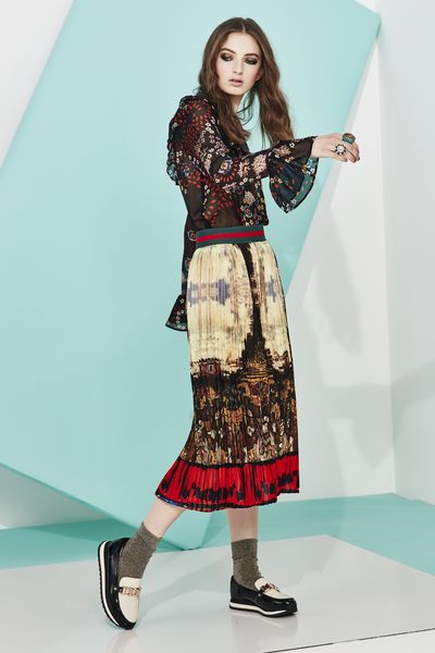 									JUST FOR THE FRILLS TOP
								, 			ALL YOU CAN PLEAT SKIRT
			