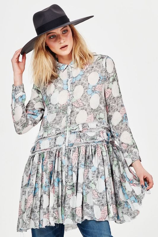 FLORAL LUCK 'BATTLE OF THE FLORAL SEA' DRESS