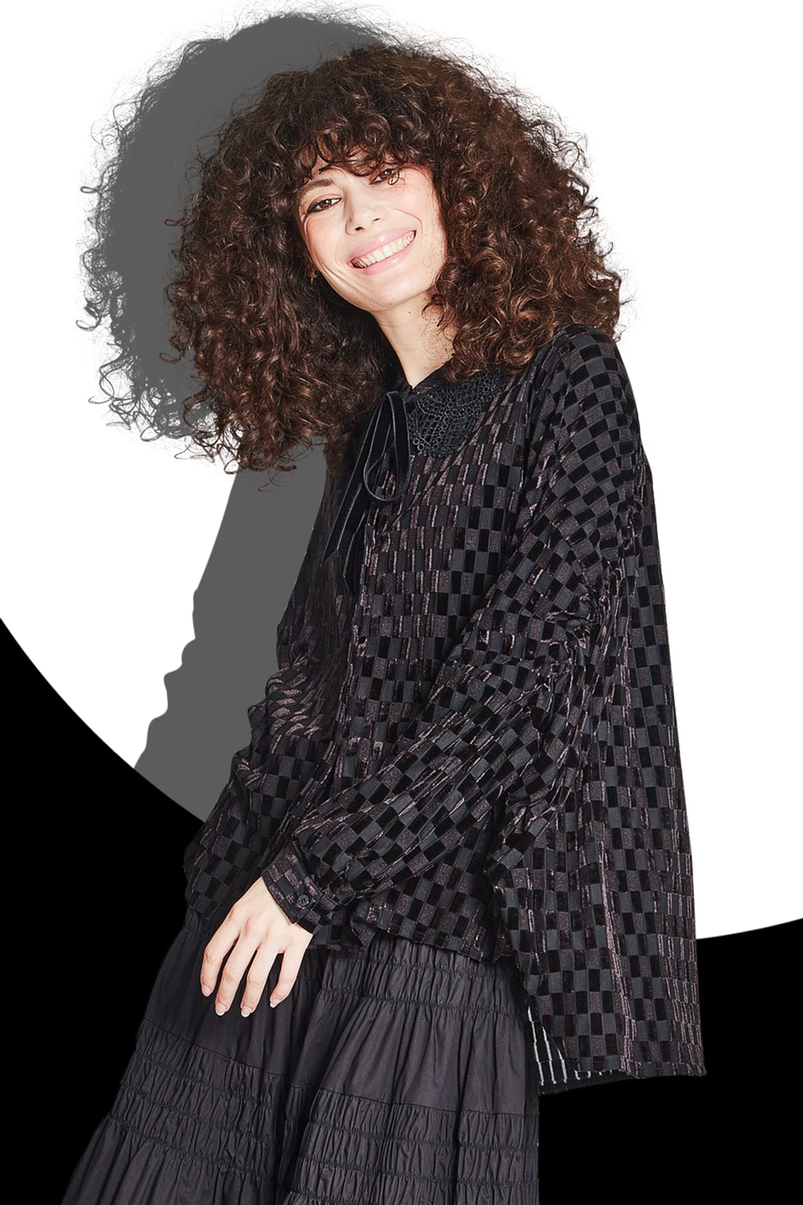 DECK OF CARDS SHIRT
								, 			SCRUNCHIE BAR SKIRT