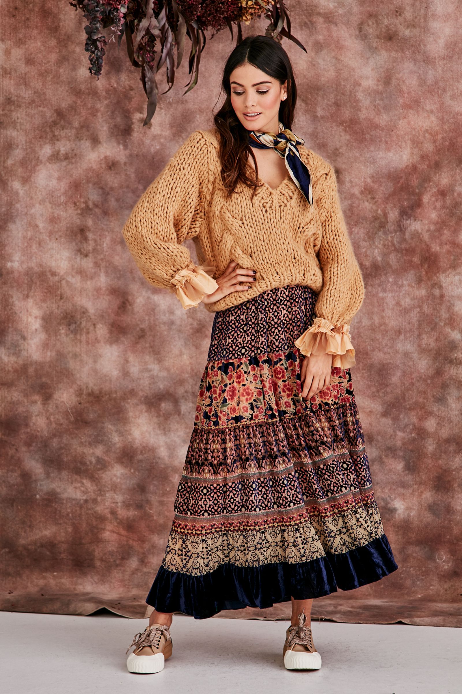 									DARLING TIER SKIRT
								, 			CUDDLE ME CLOSE JUMPER
			