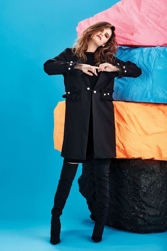 BIG TIME BLUSH JACKET