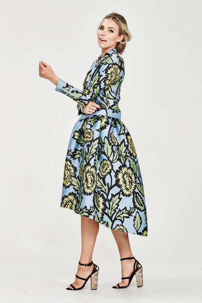 'Eye Of The Biker' Jacket
								, 			'Hi-Lo Kitty' Skirt