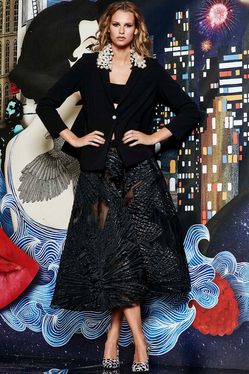 THIS GEM OF MINE JACKET
								, 			LOVE SKIRTS SKIRT