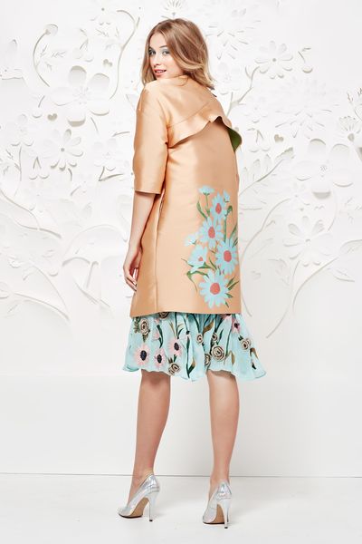 FRILL & PEAK COAT
								, 			TRUTH OR FLARE DRESS