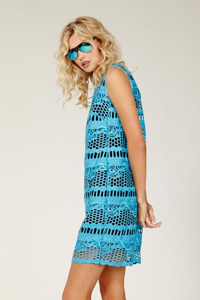 SAVANNAH 'HOLES ROYCE' DRESS