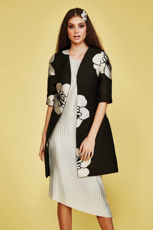 CROP THE QUESTION COAT
								, 			THE LONG AND THE SHORT OF IT DRESS