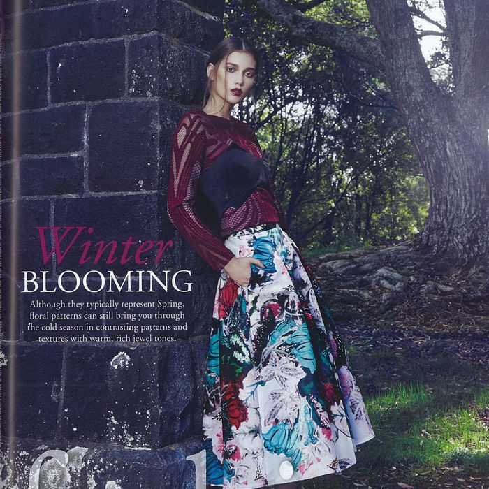 M2 Woman — May 2015, Trelise Cooper — Swish Out Of Water Skirt