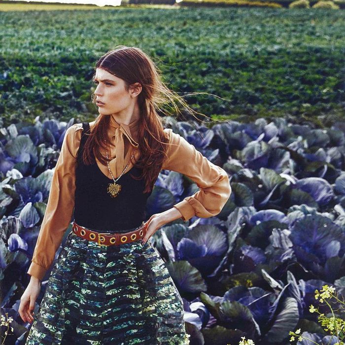 Fashion Quarterly — Feb 2015, Cooper — Wind In The Willows Skirt