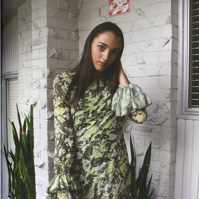 Vane Magazine — May 2015, COOP — Ruffle Dutch Dress