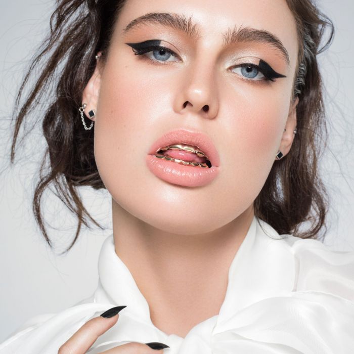 Kate Mogg — Mar 2019, Trelise Cooper — David Bowie Blouse